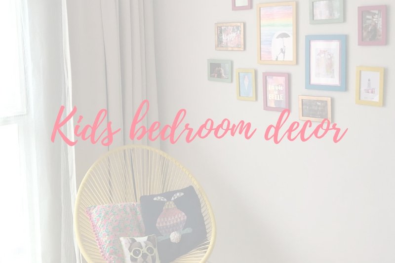 Kids Bedroom Decor and Accessories