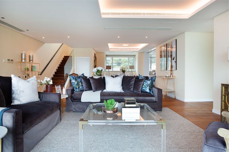 The Home Stylist - Home Staging in HK - The Lily Duplex-7Living front view