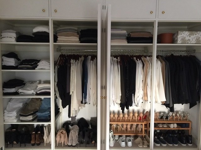 Wardrobe decluttering