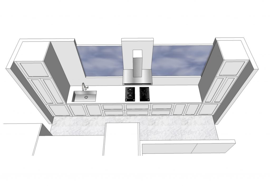 Home Renovation Custom Kitchen Drawings